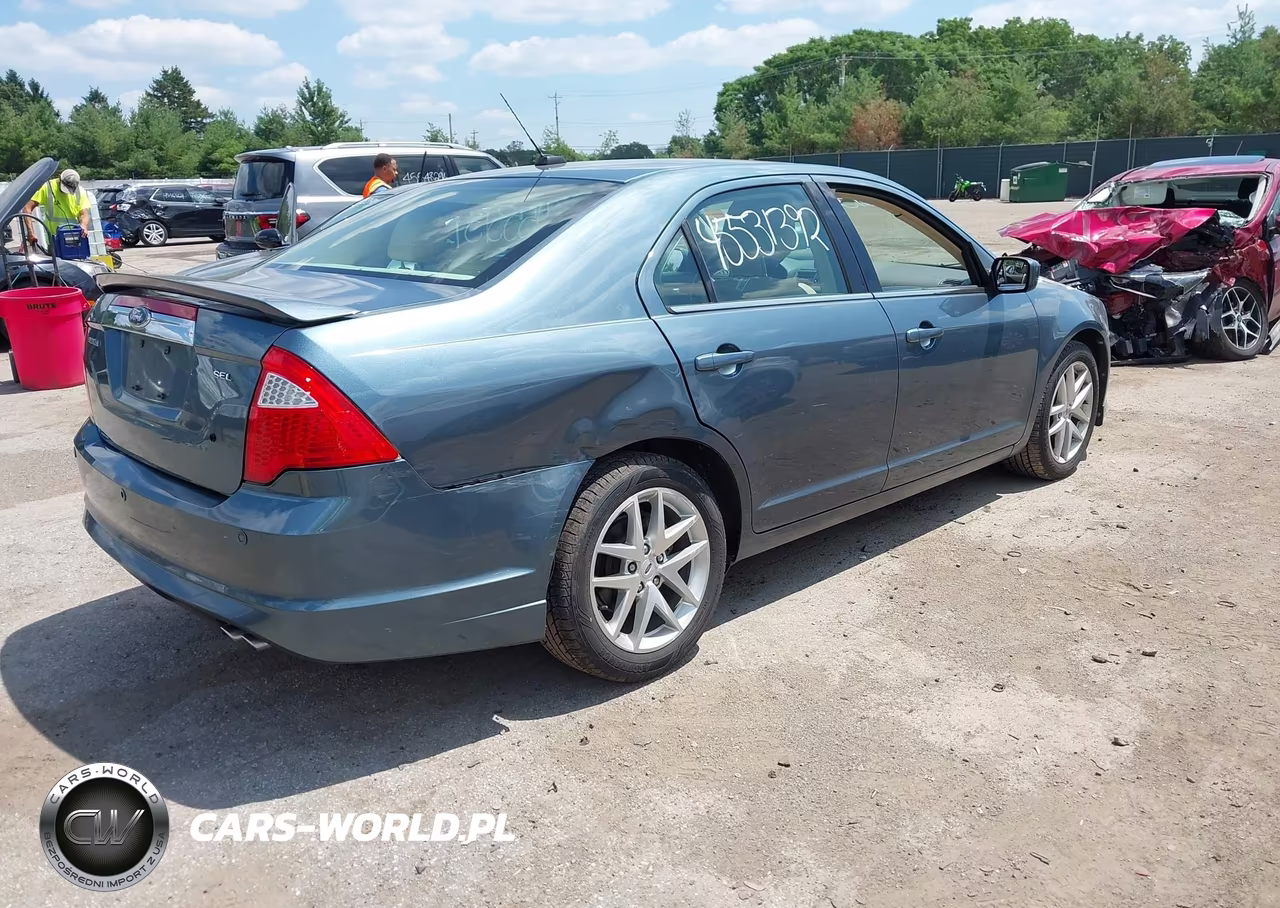 2012 Ford Fusion Sel VIN:3FAHP0JA3CR254799 - 4