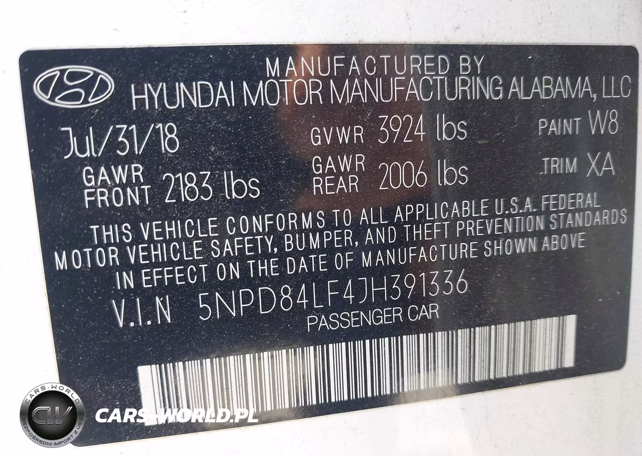 2018 Hyundai Elantra Value Edition VIN:5NPD84LF4JH391336 - 9