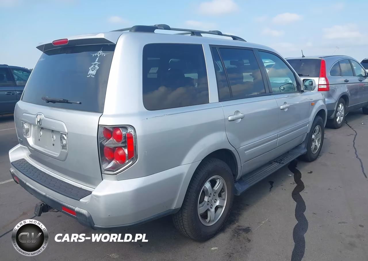2007 Honda Pilot Ex-L VIN:5FNYF28647B024206 - 4