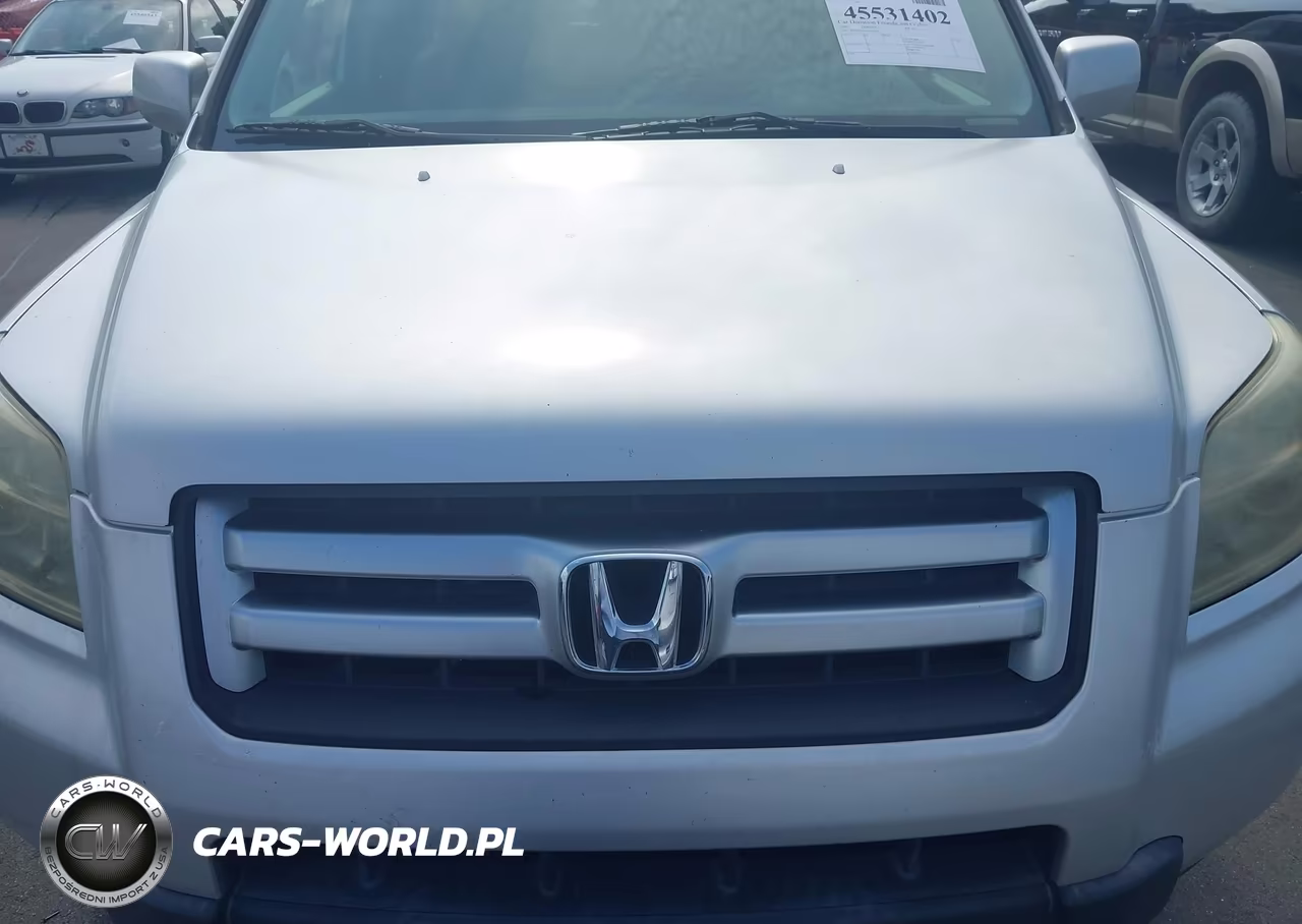 2007 Honda Pilot Ex-L VIN:5FNYF28647B024206 - 6