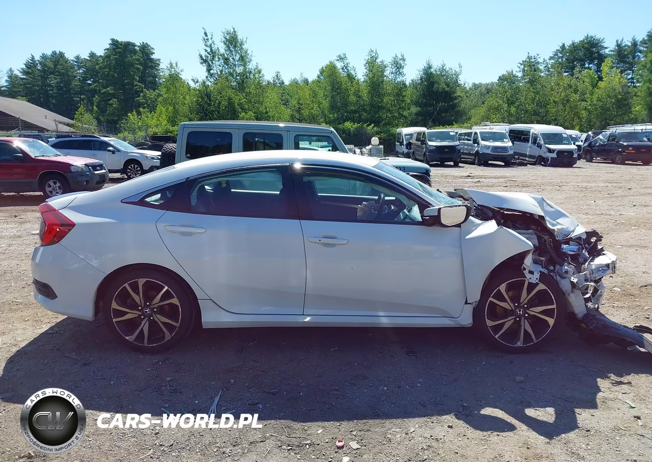 2019 Honda Civic Sport VIN:2HGFC2F88KH501227 - 14