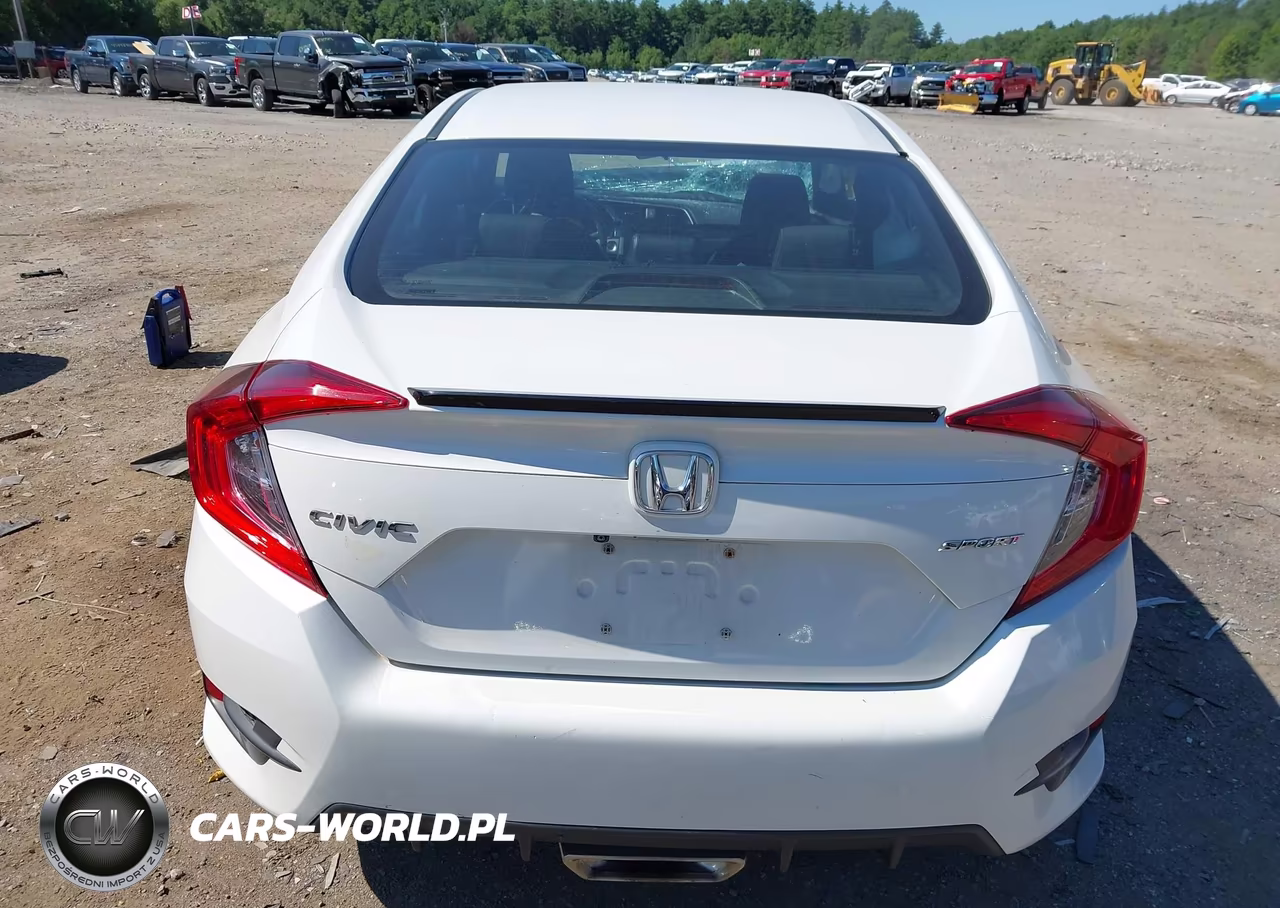 2019 Honda Civic Sport VIN:2HGFC2F88KH501227 - 17