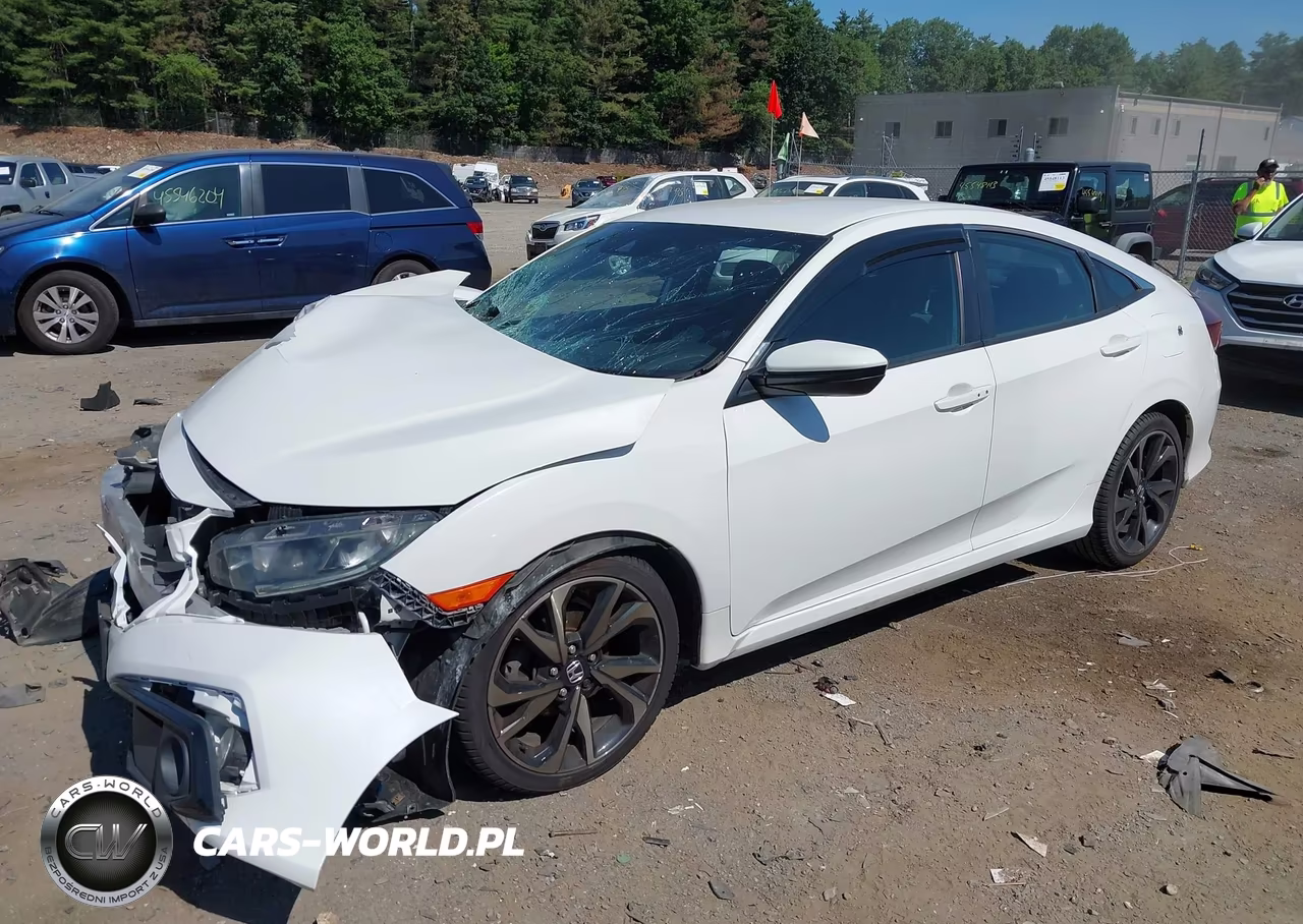 2019 Honda Civic Sport VIN:2HGFC2F88KH501227 - 2