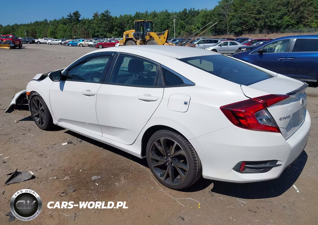 2019 Honda Civic Sport VIN:2HGFC2F88KH501227 - 3
