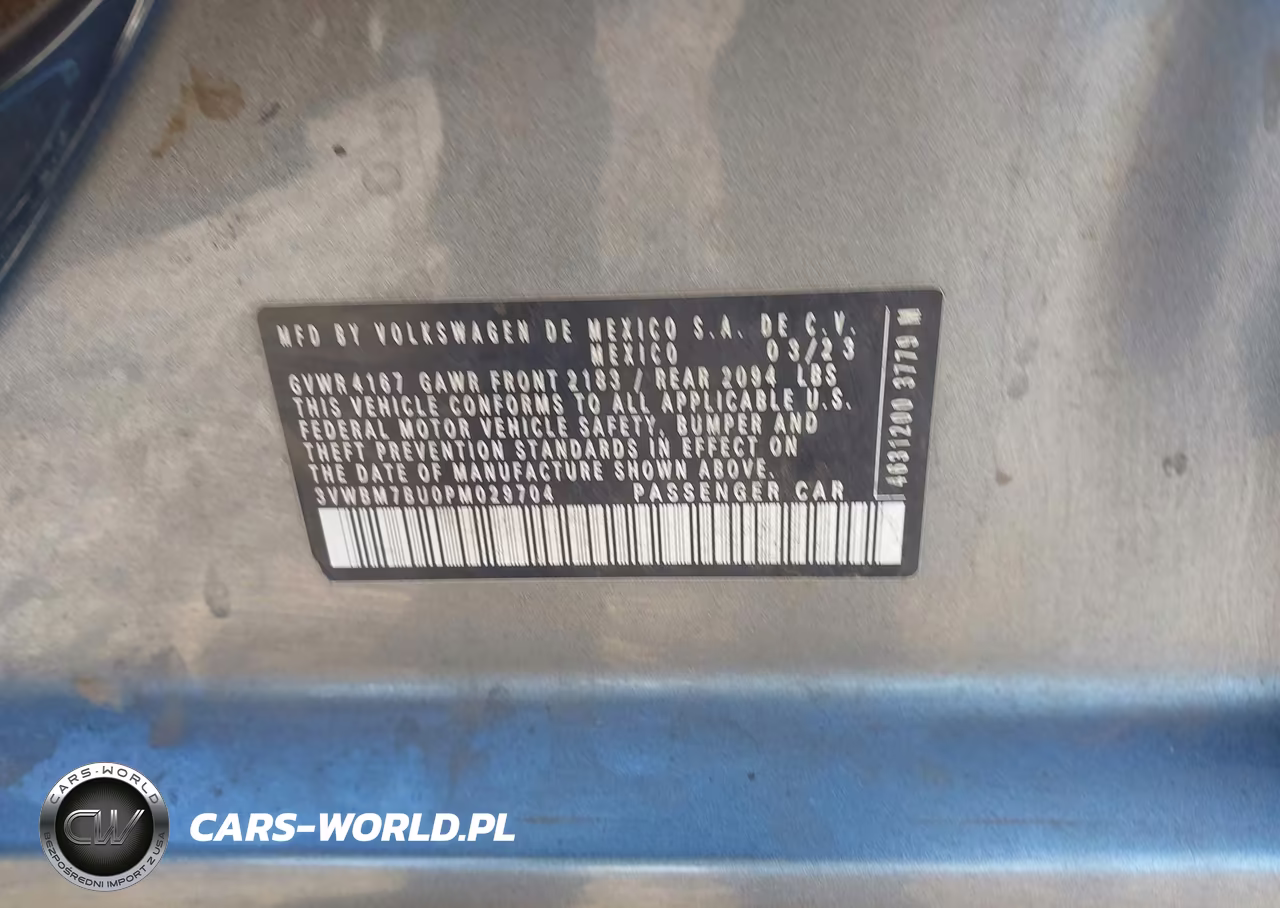 2023 Volkswagen Jetta 1.5T Sport VIN:3VWBM7BU0PM029704 - 9