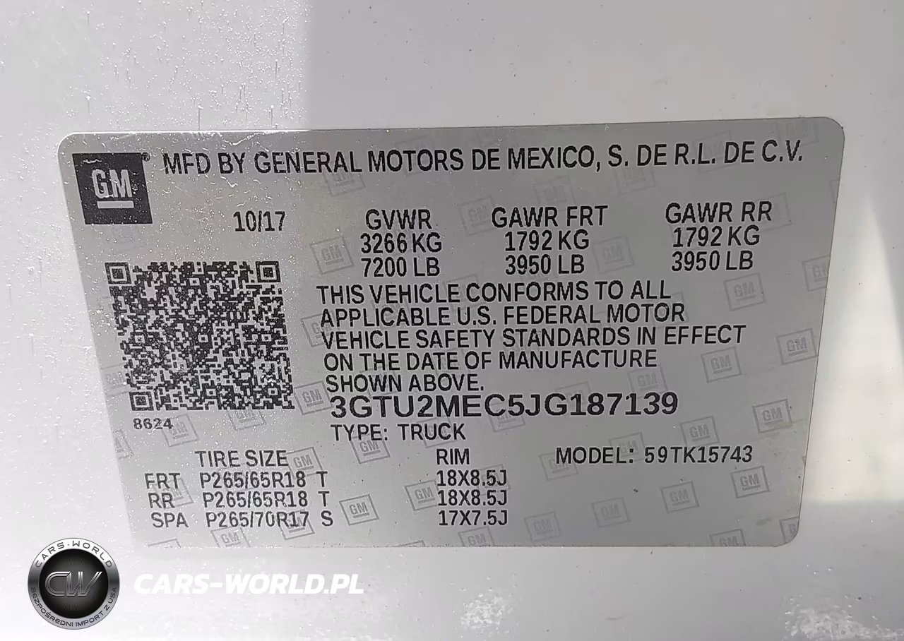 2018 GMC Sierra 1500 Sle VIN:3GTU2MEC5JG187139 - 9