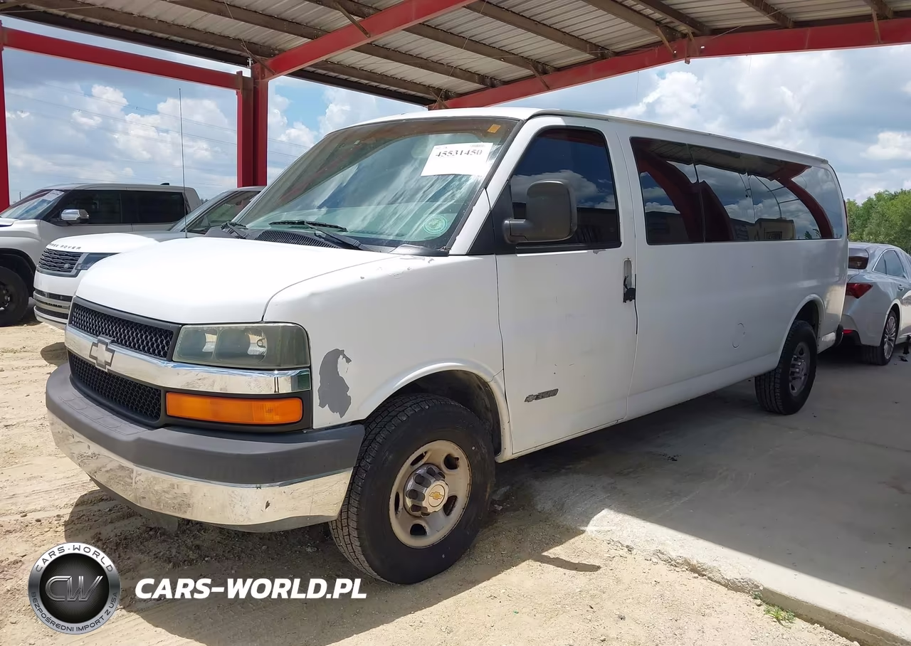 2003 Chevrolet Express Passenger VIN:1GAHG39U831164383 - 2