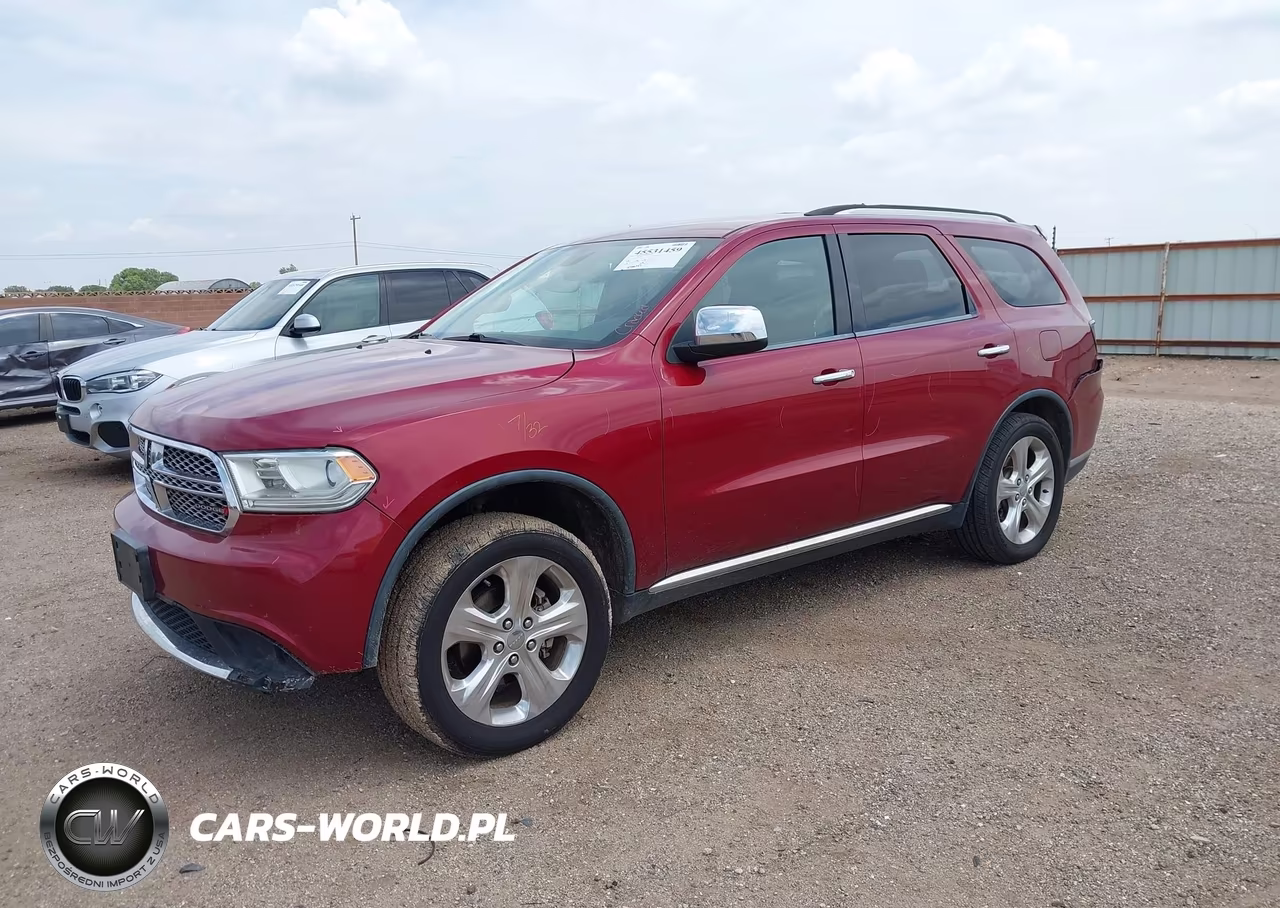 2014 Dodge Durango Sxt VIN:1C4RDHAG5EC975475 - 2