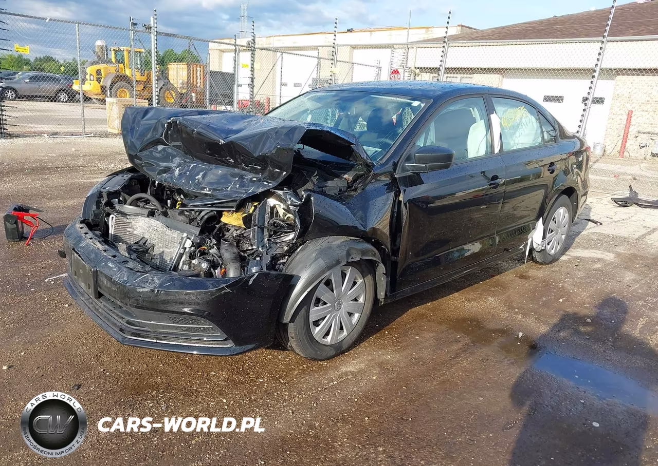 2015 Volkswagen Jetta 2.0L S VIN:3VW2K7AJ7FM356998 - 2