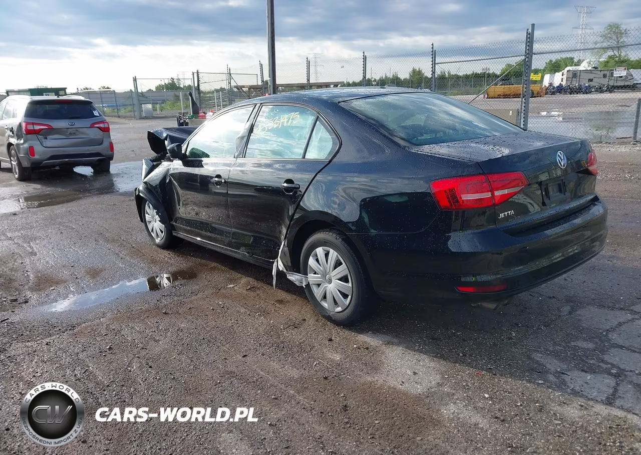 2015 Volkswagen Jetta 2.0L S VIN:3VW2K7AJ7FM356998 - 3