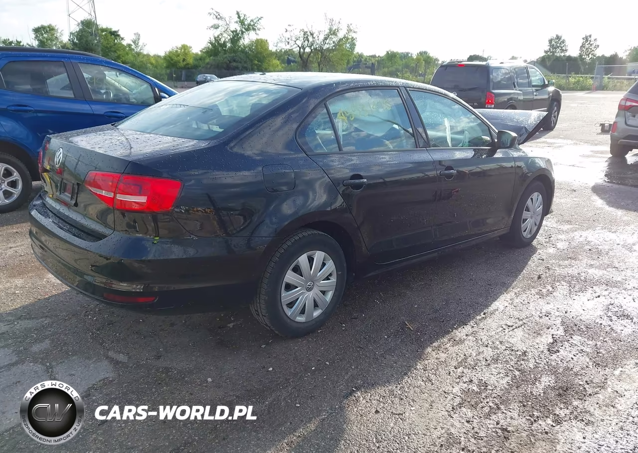 2015 Volkswagen Jetta 2.0L S VIN:3VW2K7AJ7FM356998 - 4