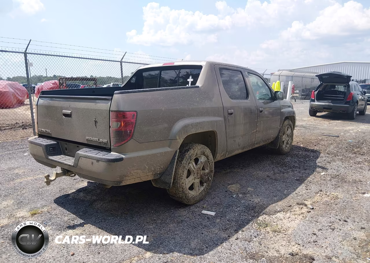 2009 Honda Ridgeline Rtl VIN:2HJYK16509H501108 - 4