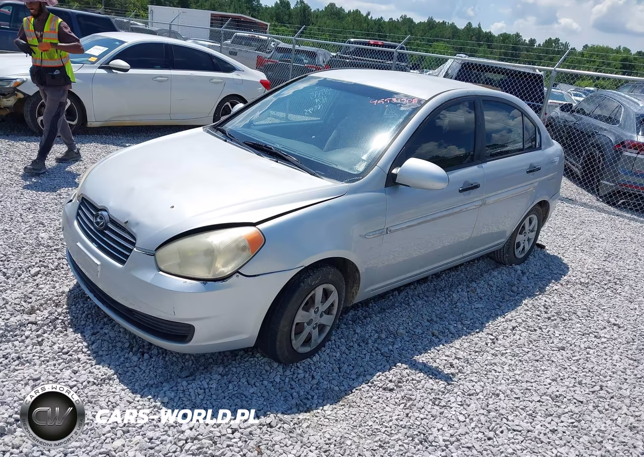 2008 Hyundai Accent Gls VIN:KMHCN46C68U235445 - 2
