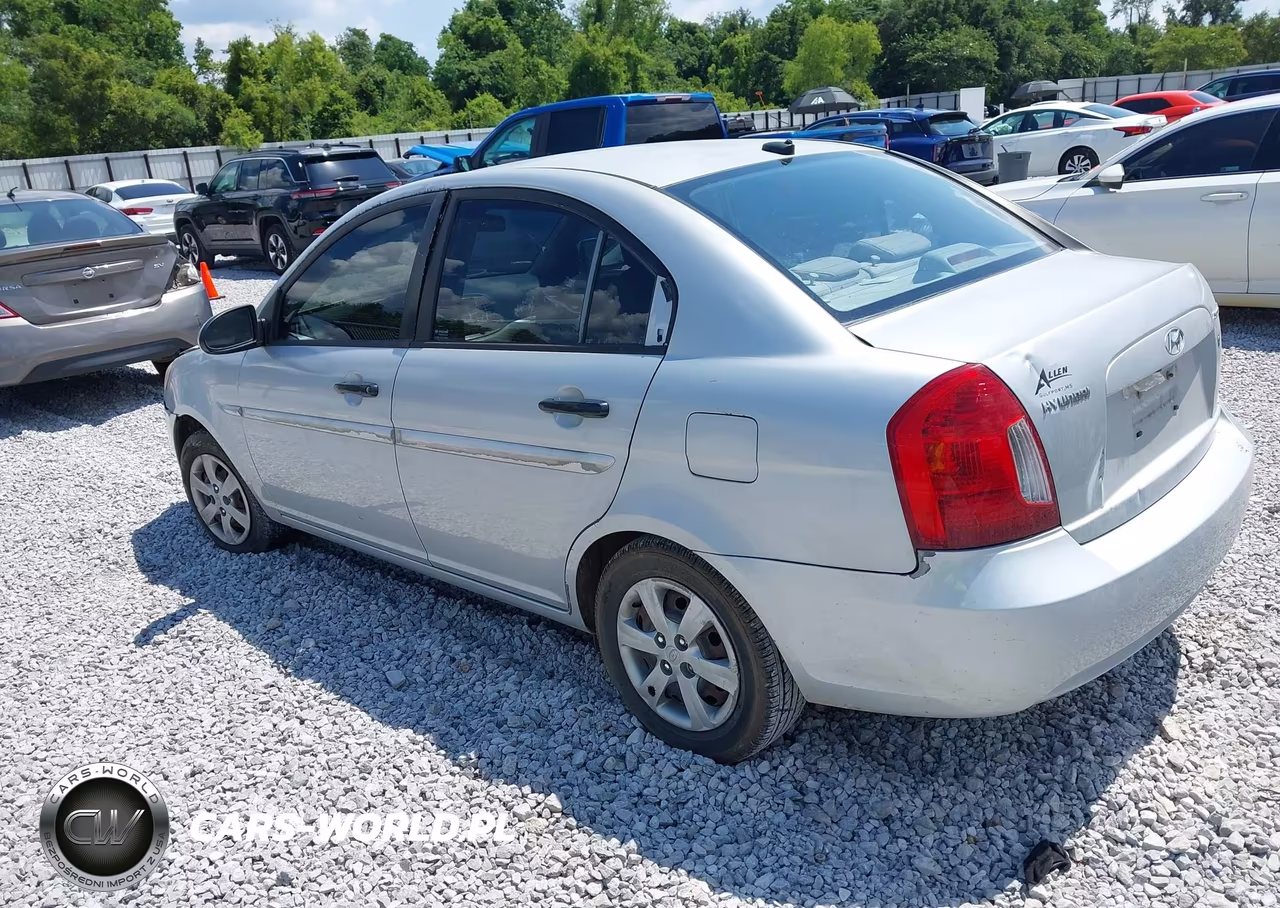 2008 Hyundai Accent Gls VIN:KMHCN46C68U235445 - 3