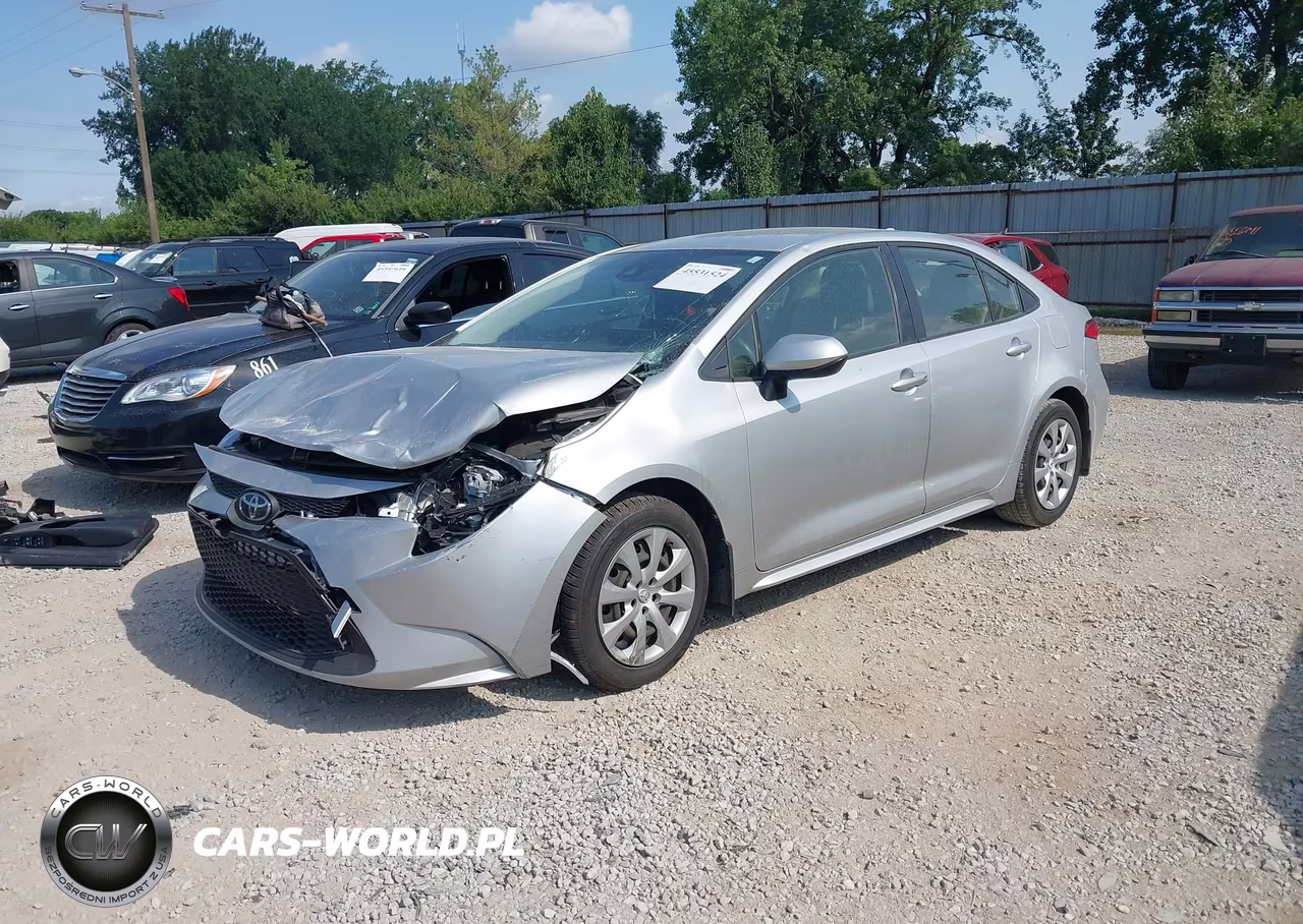2021 Toyota Corolla Le VIN:JTDEPMAE9MJ129793 - 2