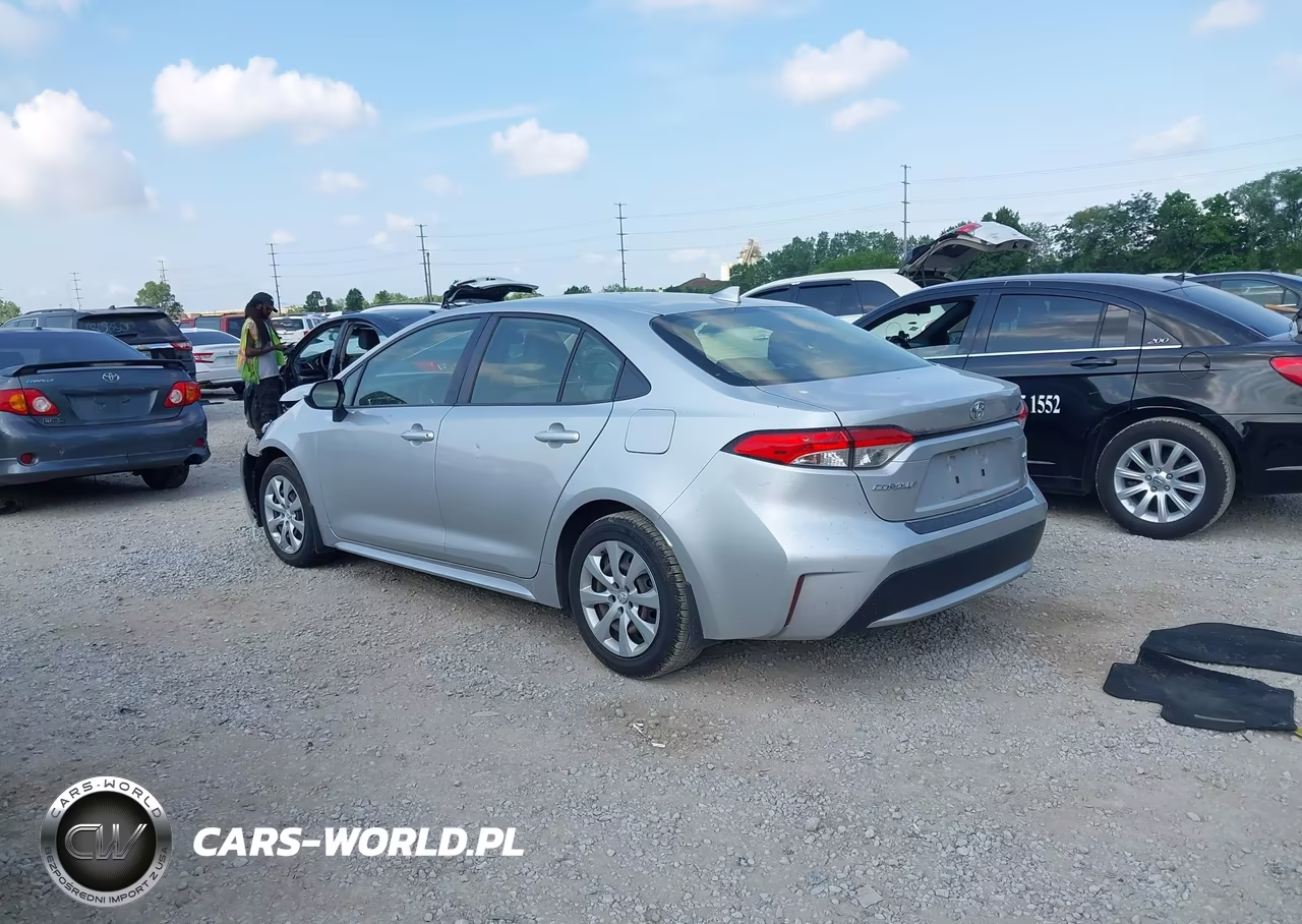 2021 Toyota Corolla Le VIN:JTDEPMAE9MJ129793 - 3