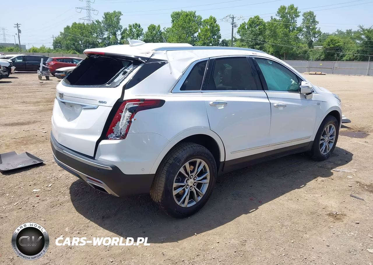 2021 Cadillac Xt5 Fwd Premium Luxury VIN:1GYKNCRS3MZ103733 - 4