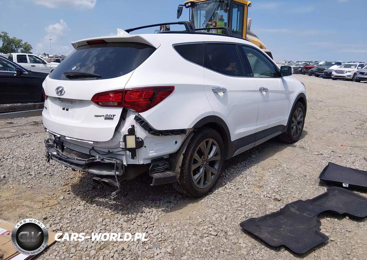 2017 Hyundai Santa Fe Sport 2.0T Ultimate VIN:5XYZW4LA6HG488166 - 4