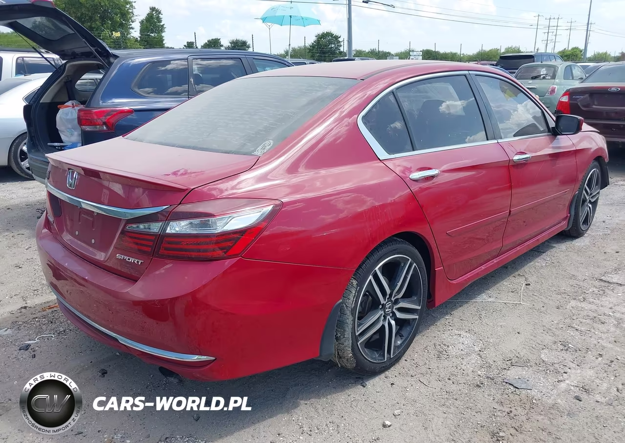 2016 Honda Accord Sport VIN:1HGCR2F52GA027059 - 4