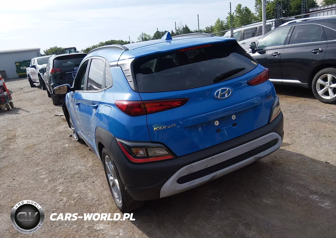 2022 Hyundai Kona Sel VIN:KM8K62AB4NU927310 - 3