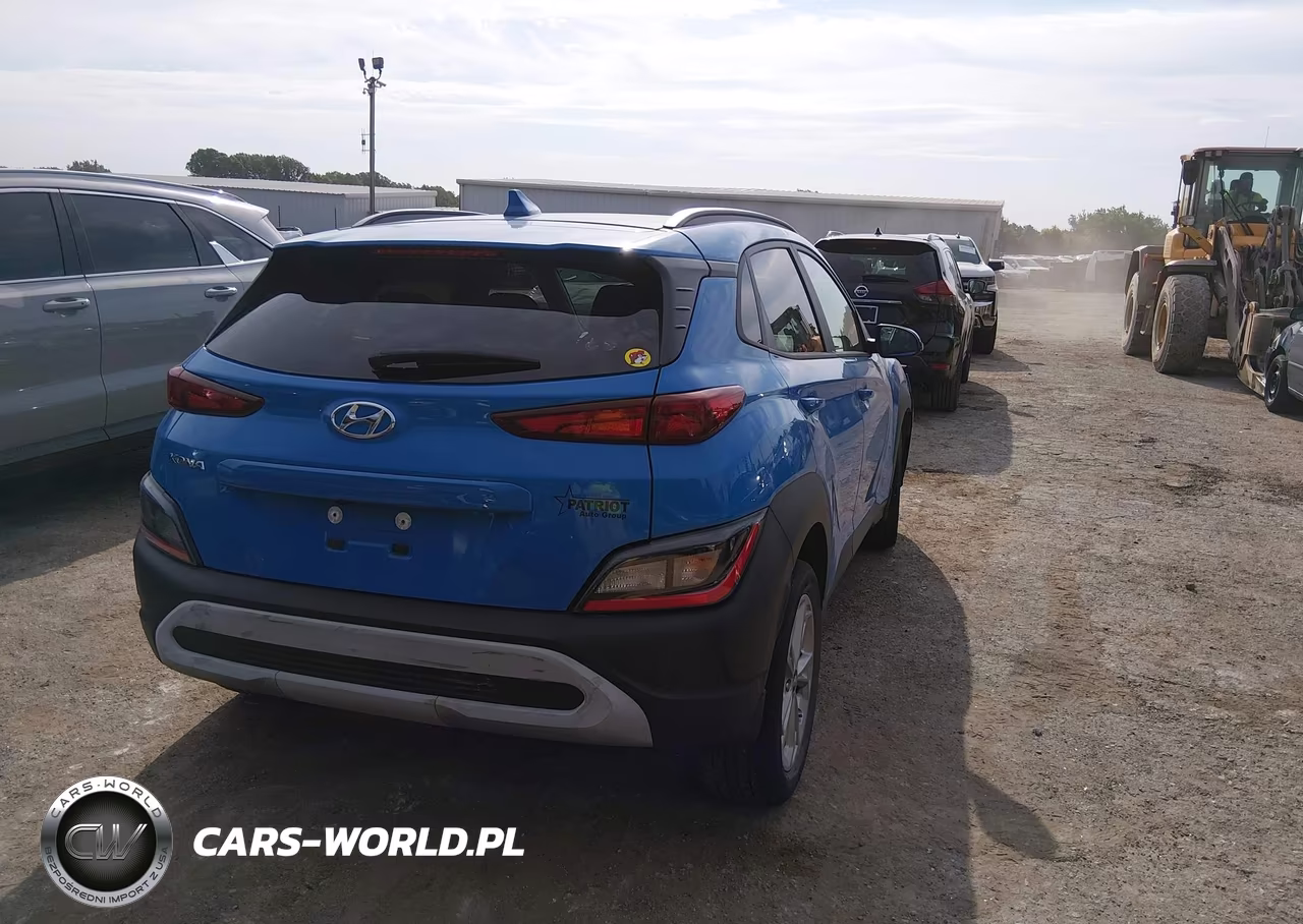 2022 Hyundai Kona Sel VIN:KM8K62AB4NU927310 - 4