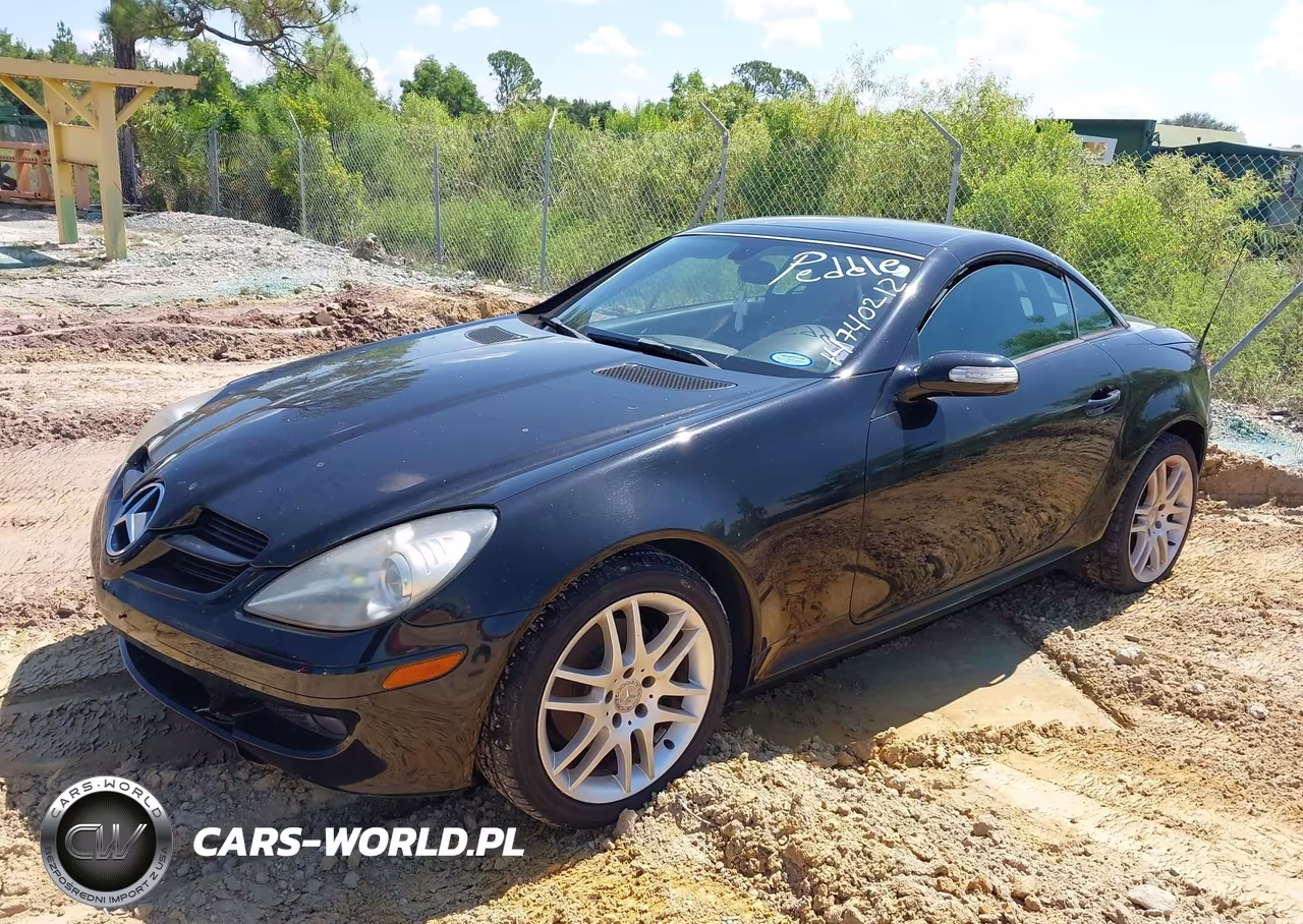 2007 Mercedes-Benz Slk 280 VIN:WDBWK54F57F158422 - 2