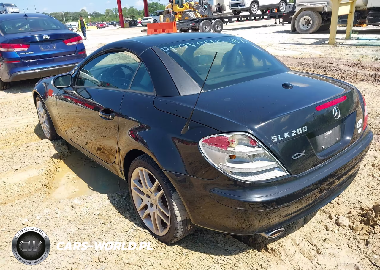 2007 Mercedes-Benz Slk 280 VIN:WDBWK54F57F158422 - 3