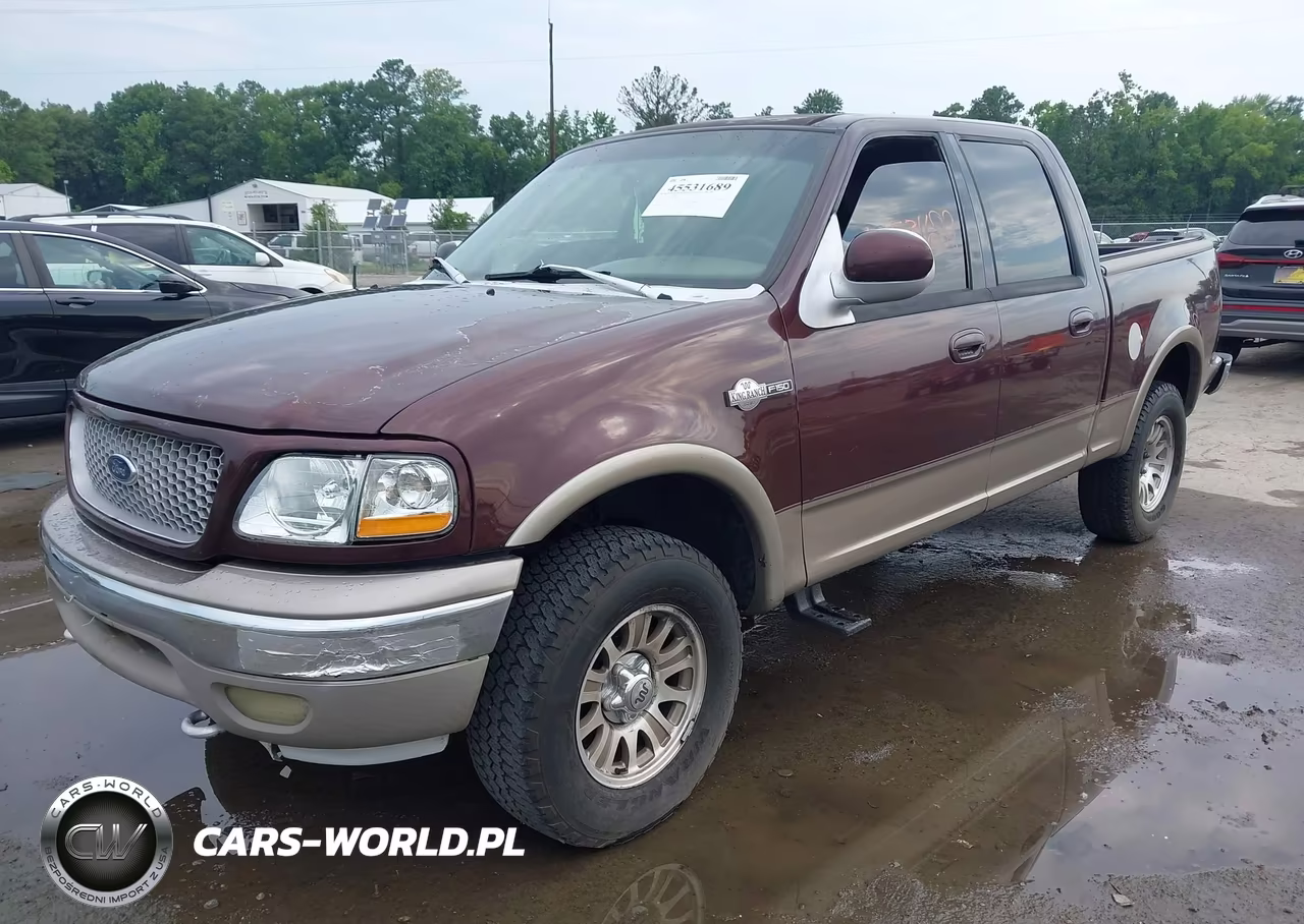 2002 Ford F-150 Lariat-Xlt VIN:1FTRW08L22KA31763 - 2