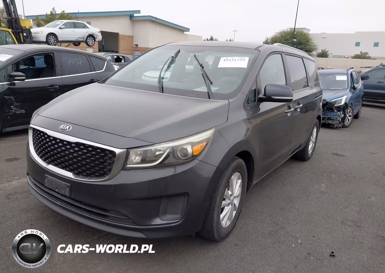 2016 Kia Sedona Lx VIN:KNDMB5C12G6085024 - 2