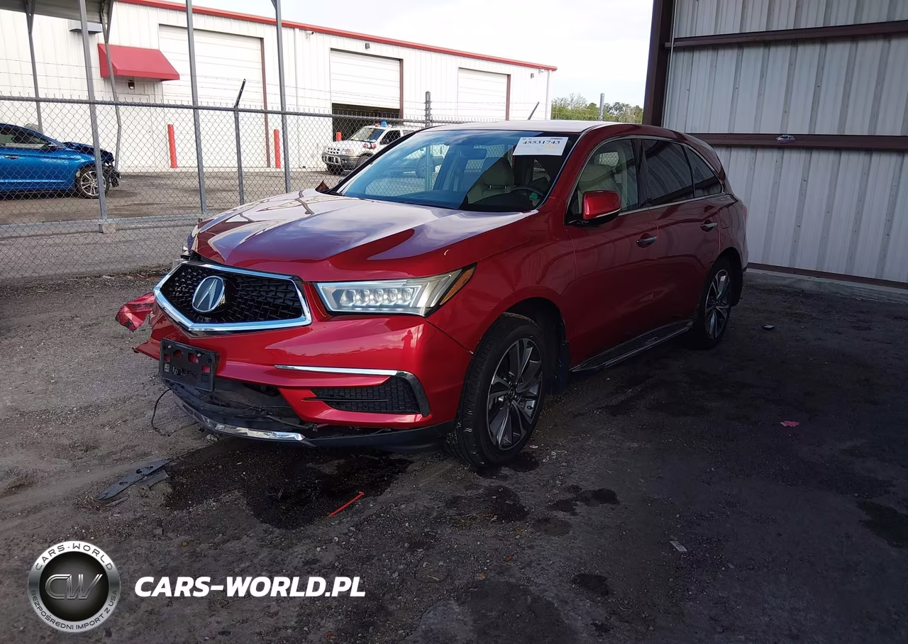 2019 Acura Mdx Tech Pkg VIN:5J8YD3H59KL008528 - 2