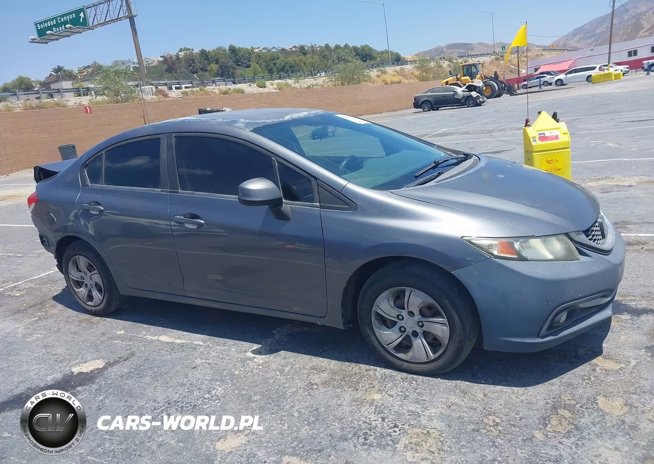 2013 Honda Civic Lx VIN:19XFB2F50DE250175 - 13