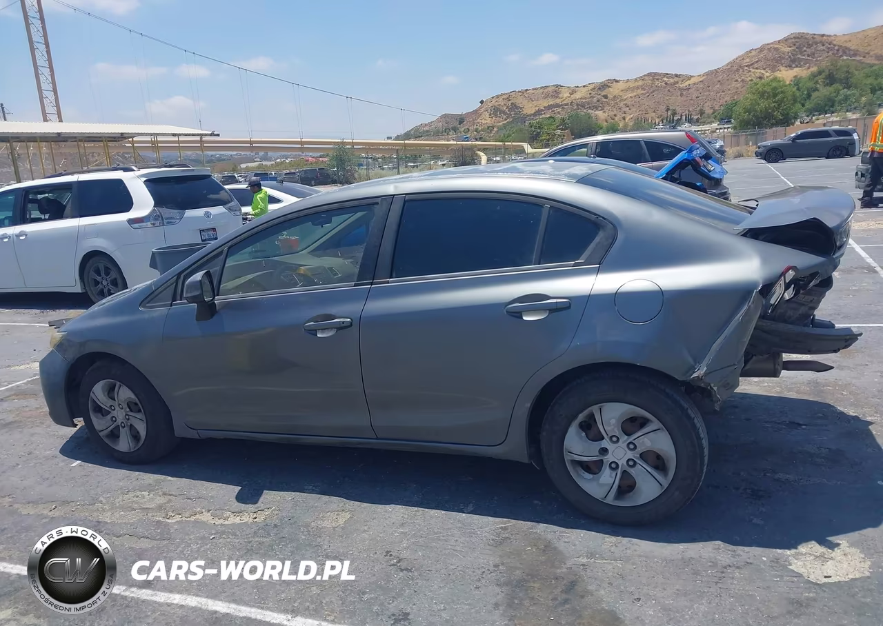 2013 Honda Civic Lx VIN:19XFB2F50DE250175 - 14