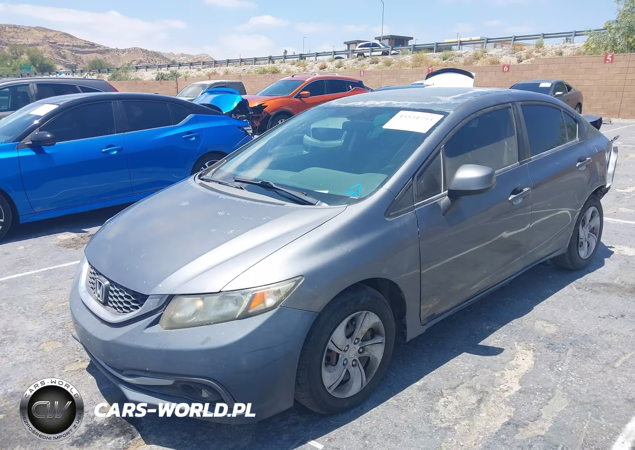2013 Honda Civic Lx VIN:19XFB2F50DE250175 - 2