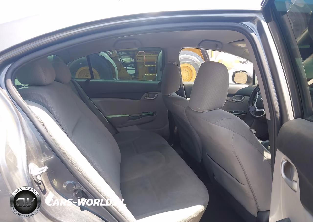 2013 Honda Civic Lx VIN:19XFB2F50DE250175 - 8