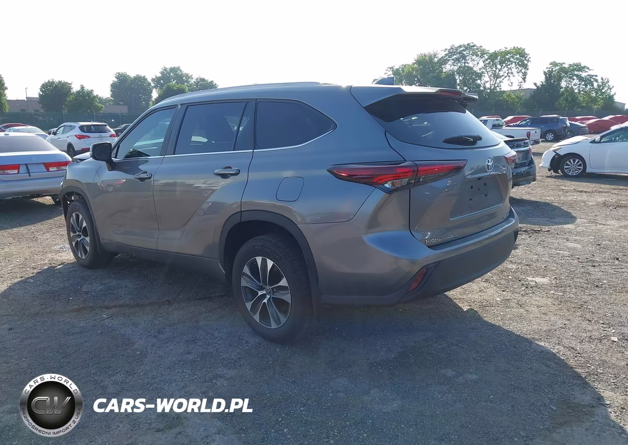 2025 Toyota Highlander Xle VIN:5TDKDRBH4SS581443 - 3