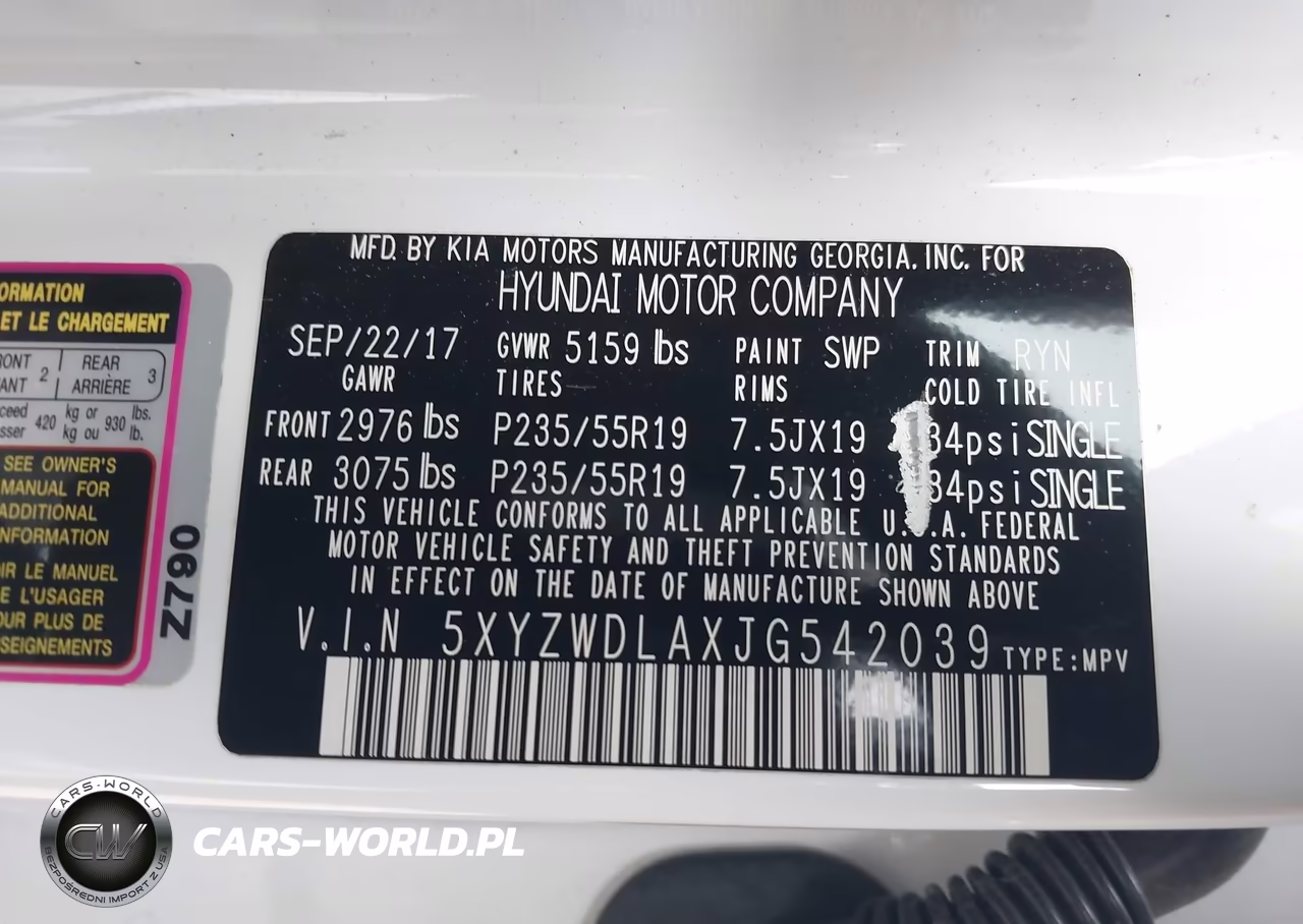 2018 Hyundai Santa Fe Sport 2.0T Ultimate VIN:5XYZWDLAXJG542039 - 9