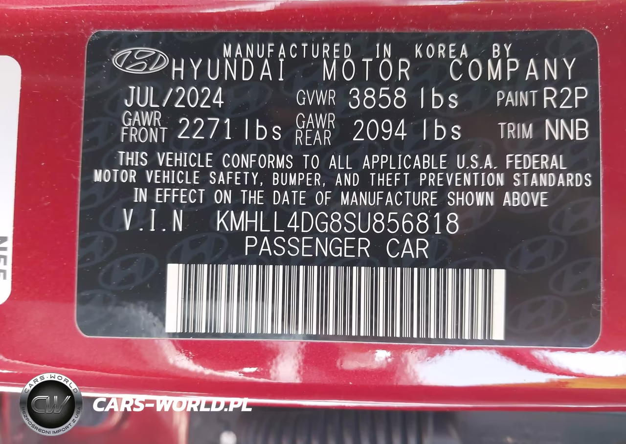 2025 Hyundai Elantra Se VIN:KMHLL4DG8SU856818 - 9