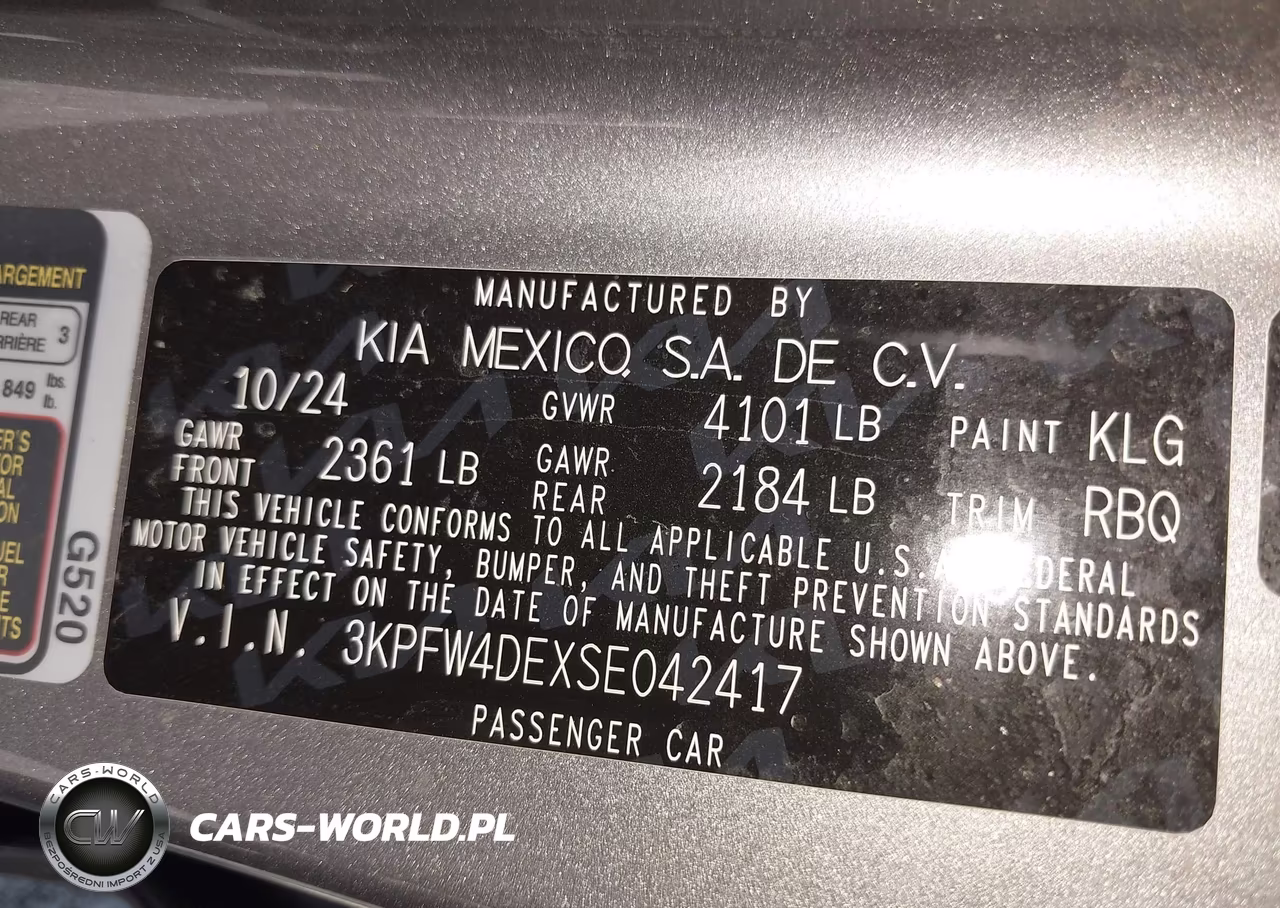 2025 Kia K4 Gt-Line VIN:3KPFW4DEXSE042417 - 9