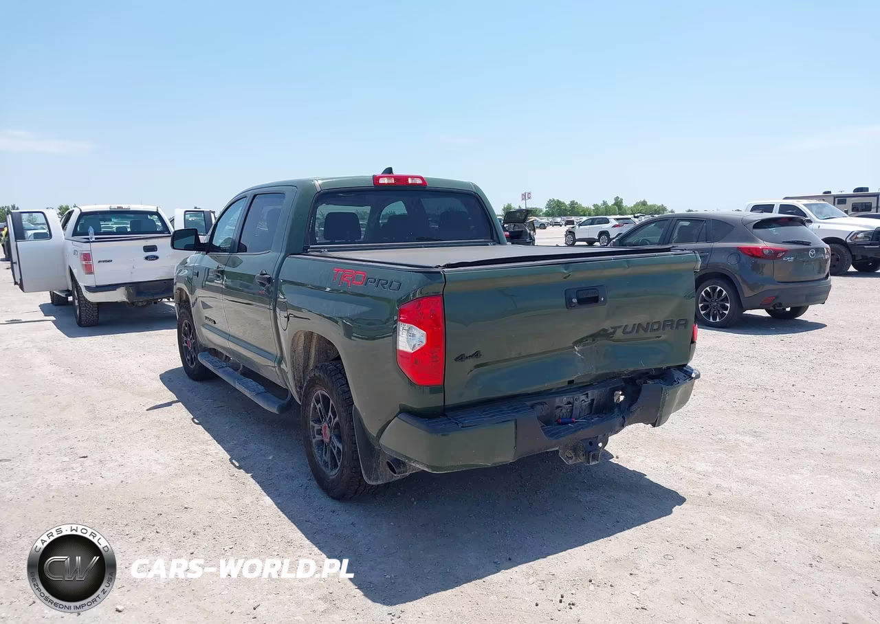 2020 Toyota Tundra Trd Pro VIN:5TFDY5F1XLX891742 - 3