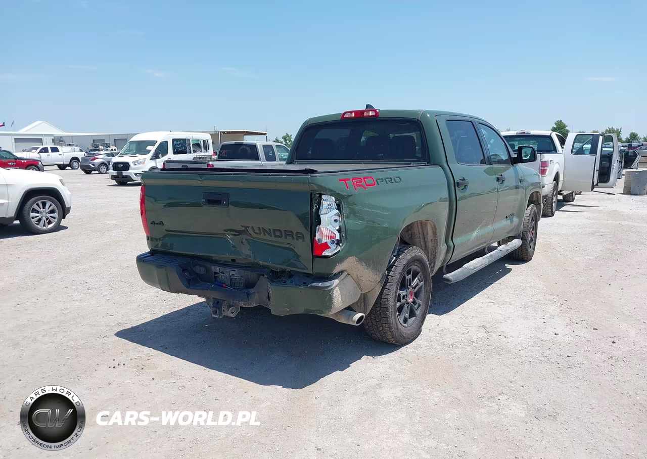2020 Toyota Tundra Trd Pro VIN:5TFDY5F1XLX891742 - 4