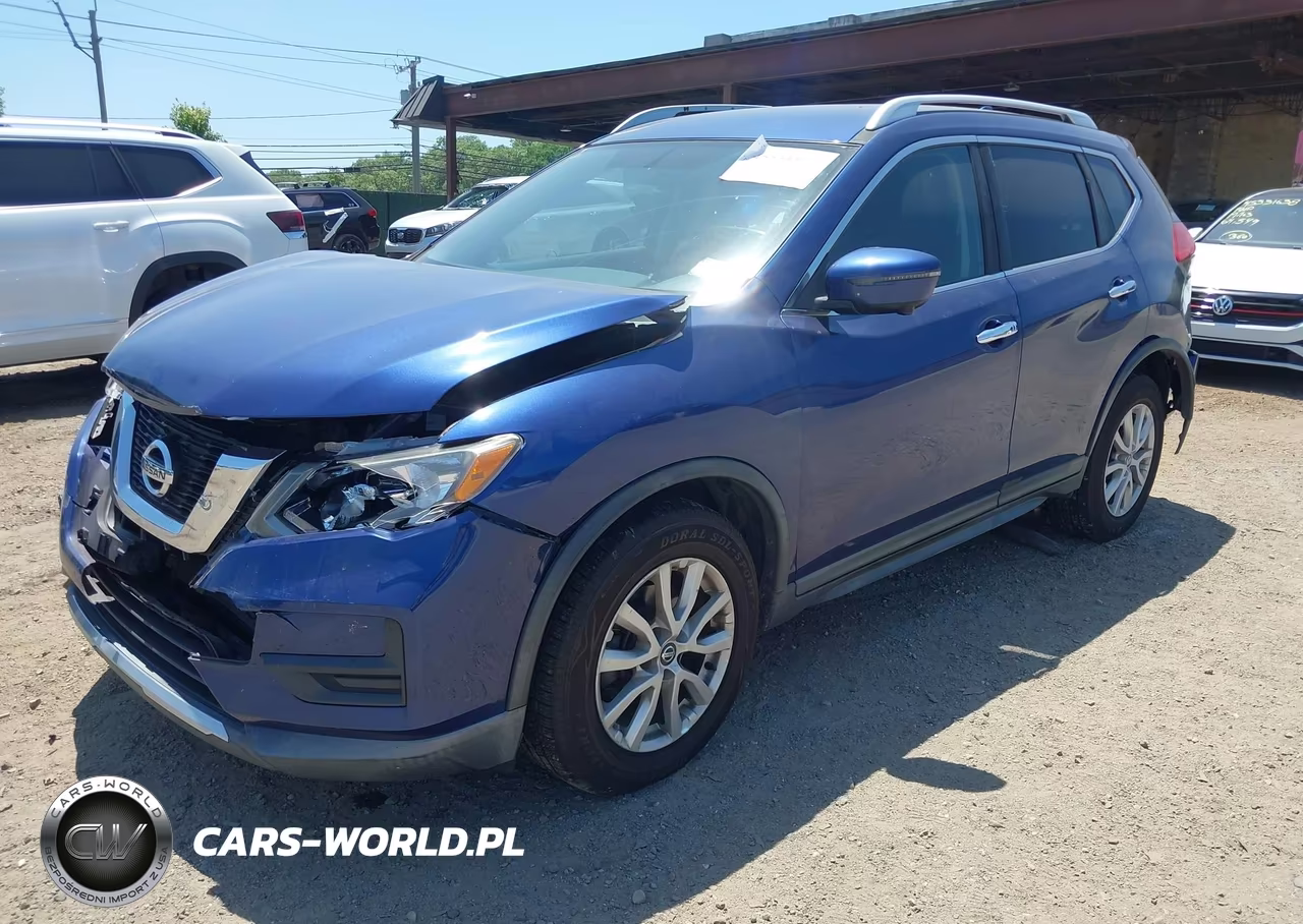 2017 Nissan Rogue Sv VIN:KNMAT2MT8HP517447 - 2