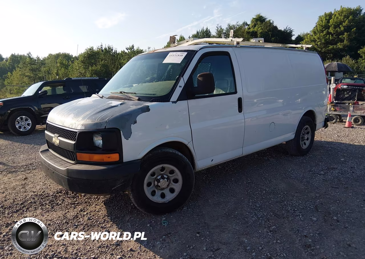 2010 Chevrolet Express 1500 Work Van VIN:1GCUGADX9A1171643 - 2