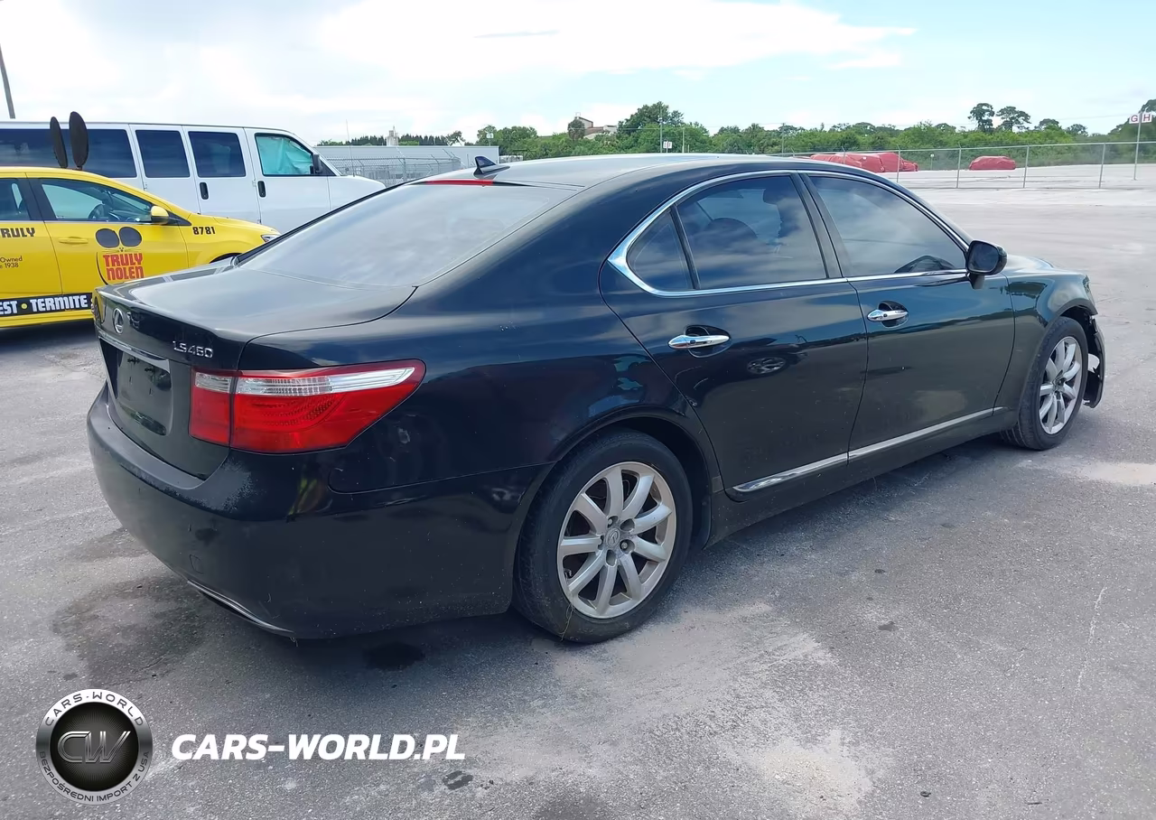 2007 Lexus Ls 460 VIN:JTHBL46FX75042626 - 4