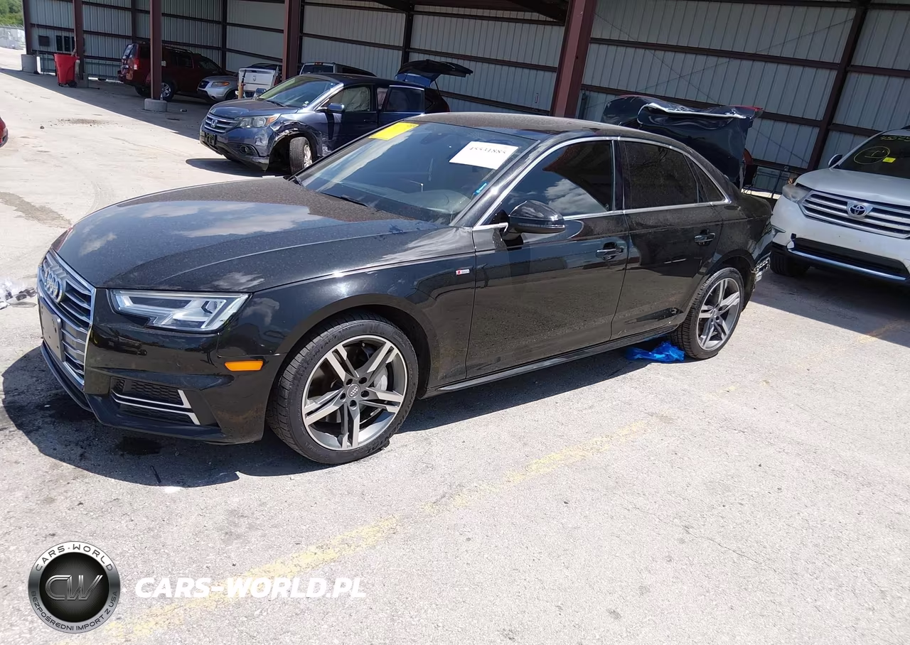 2018 Audi A4 2.0T Premium-2.0T Tech Premium VIN:WAUENAF40JA166809 - 2