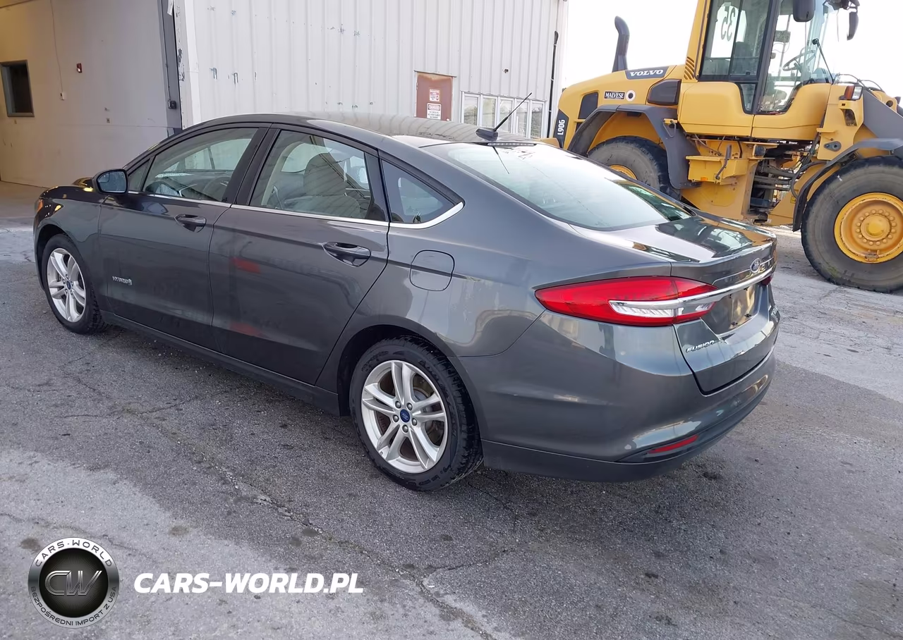 2018 Ford Fusion Hybrid S VIN:3FA6P0UU8JR279109 - 3