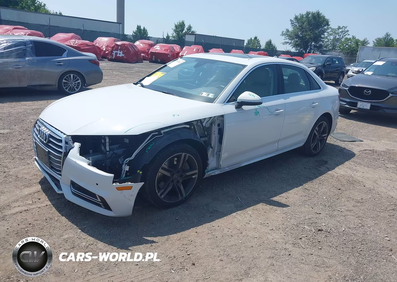 2017 Audi A4 Premium Plus VIN:WAUENAF46HA164850 - 2