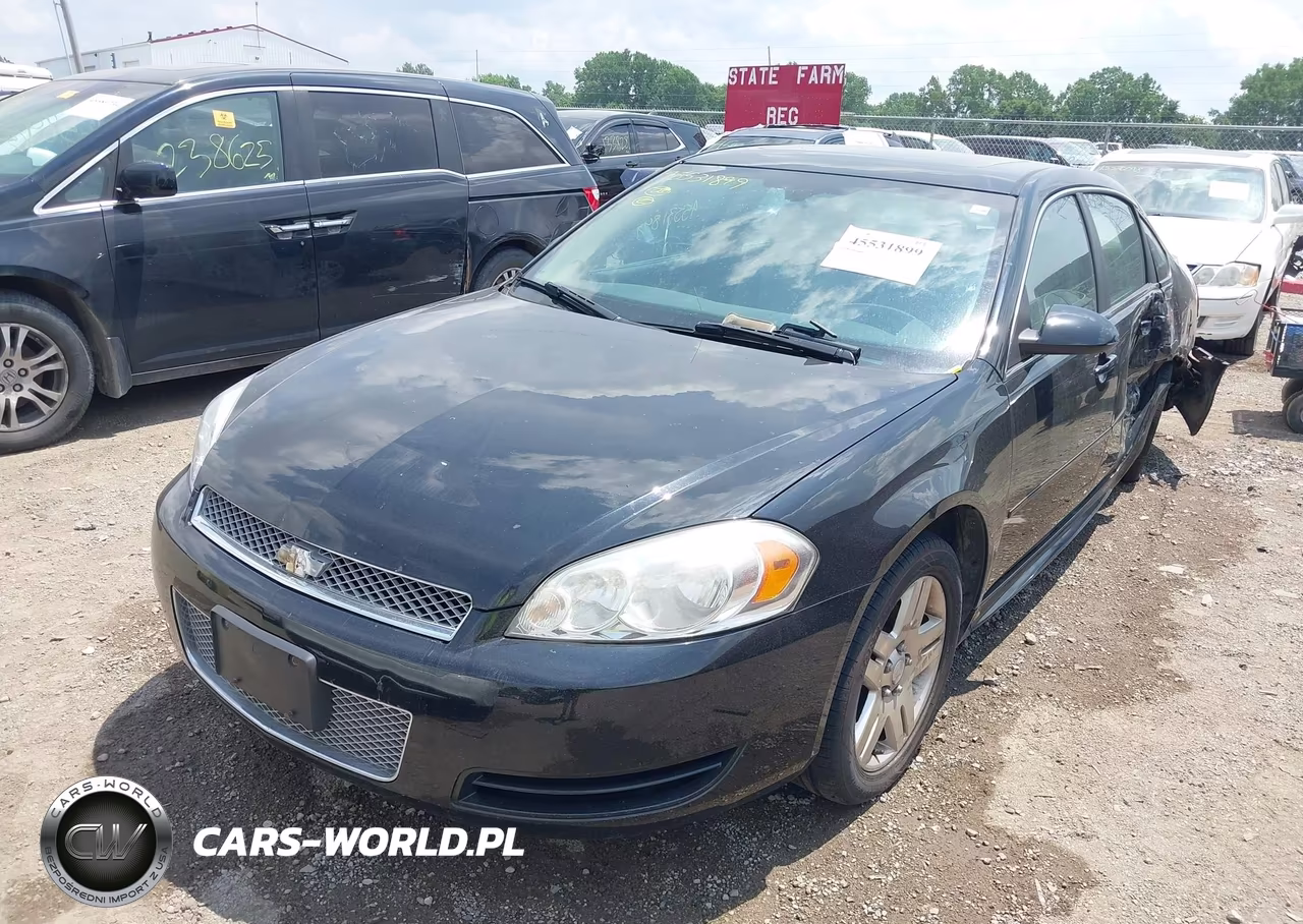 2013 Chevrolet Impala Lt VIN:2G1WG5E34D1256246 - 2
