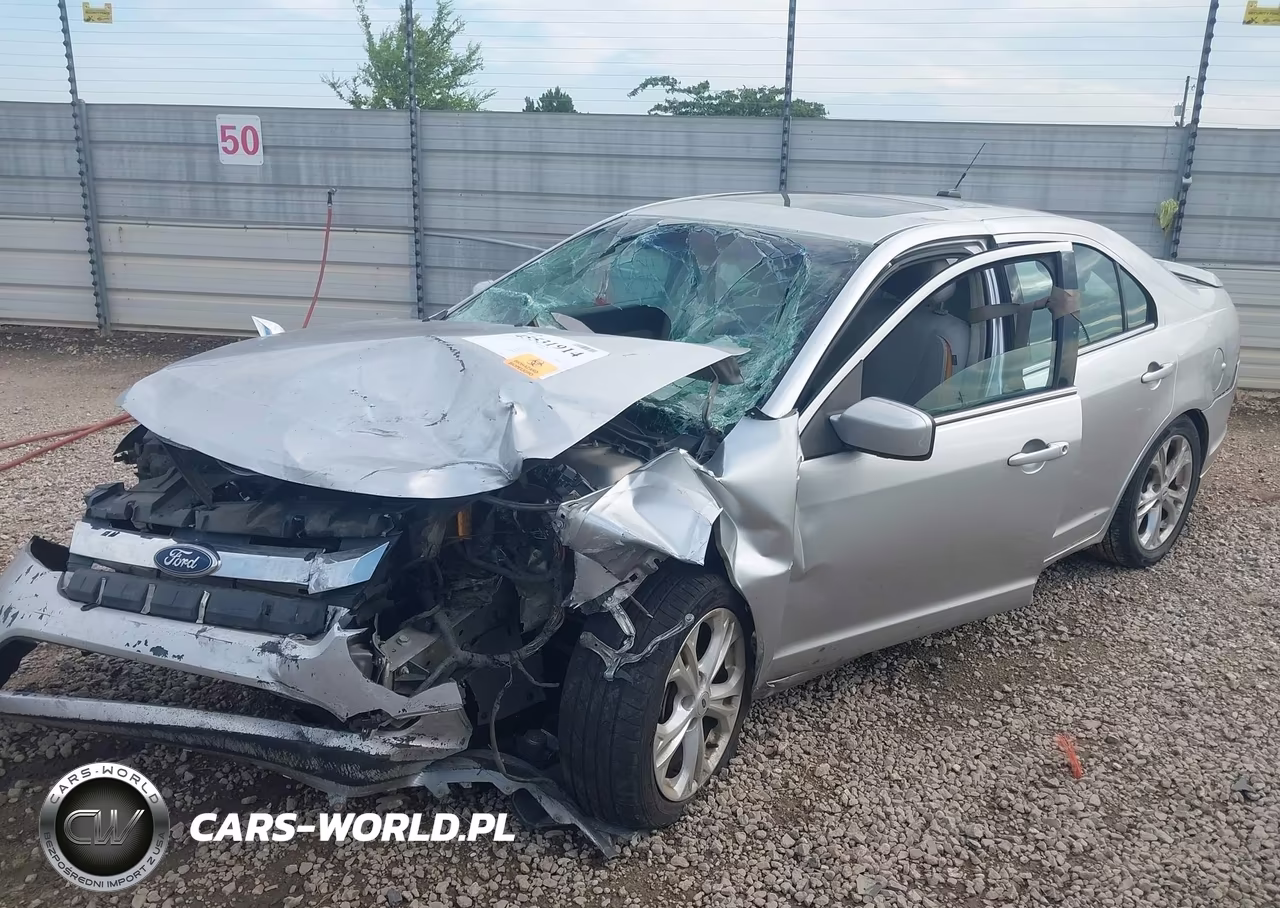 2012 Ford Fusion Se VIN:3FAHP0HA7CR103650 - 2