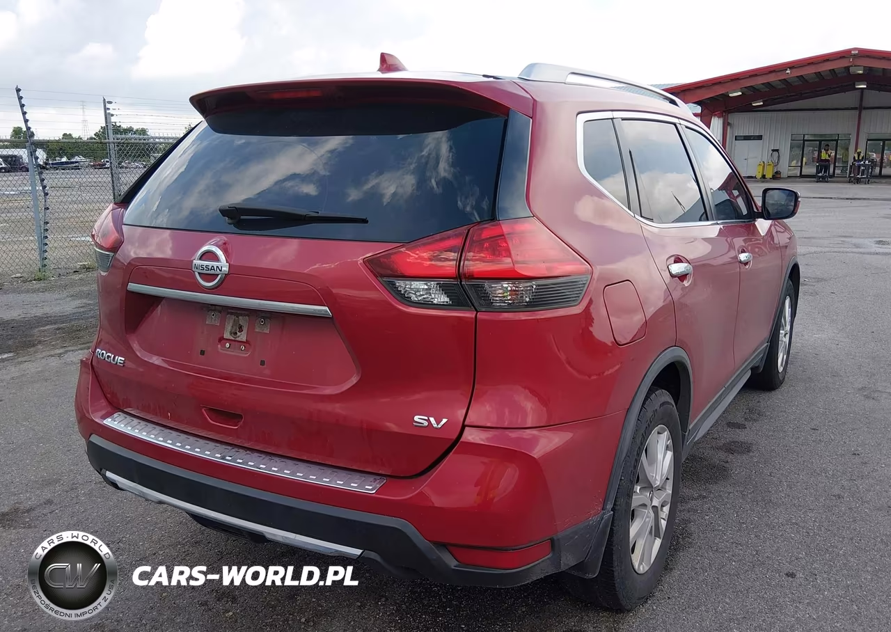 2017 Nissan Rogue Sv VIN:JN8AT2MT2HW392889 - 4