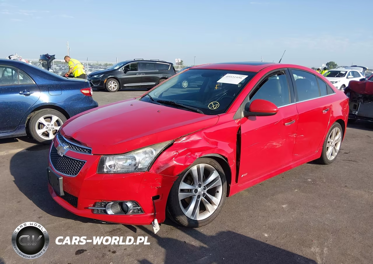 2013 Chevrolet Cruze Ltz VIN:1G1PG5SB3D7287023 - 2